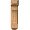 Ekena Millwork Merced Craftsman Smooth Bracket w/ Offset Brace, Western Red Cedar, 7 1/2"W x 18"D x 30"H BKT0806X18X30MRC04SWR - alternate 4